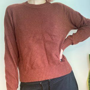 Everlane Maroon Red Sweater